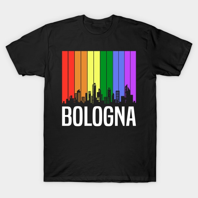 The Love For My City Bologna Great Gift For Everyone Who Likes This Place. T-Shirt by gdimido